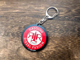 Fallout 木製キーホルダー（Red Rocket）