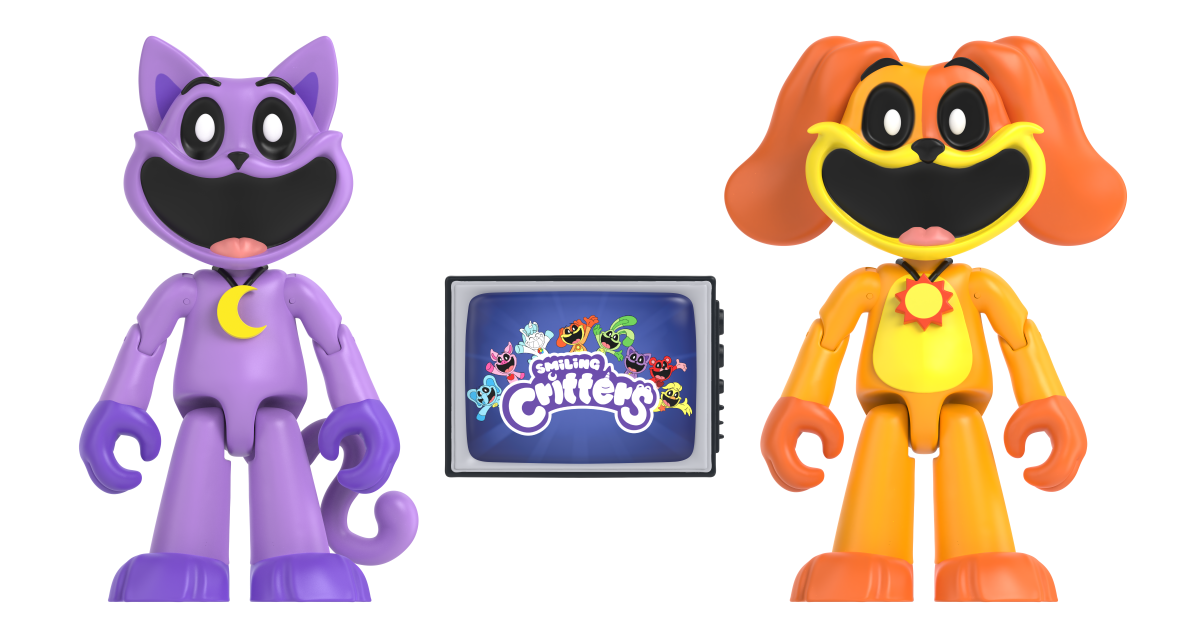 Poppy Playtime  アクションフィギュア 2体セット（キャットナップ＆ドッグデイ）