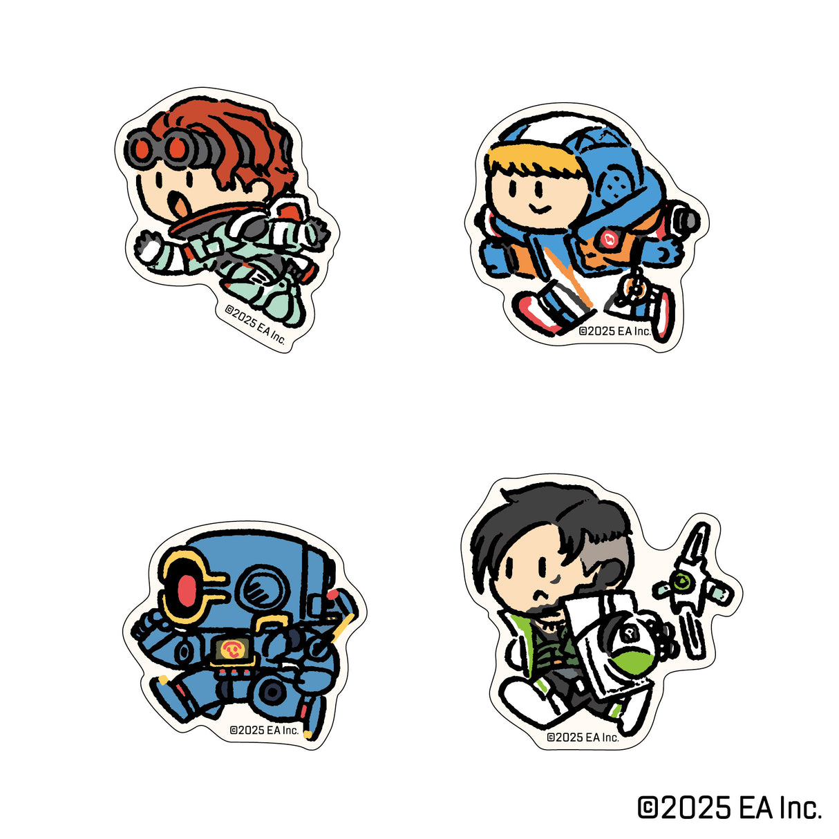 Apex Legends ダイカットステッカー（Run Legends!）