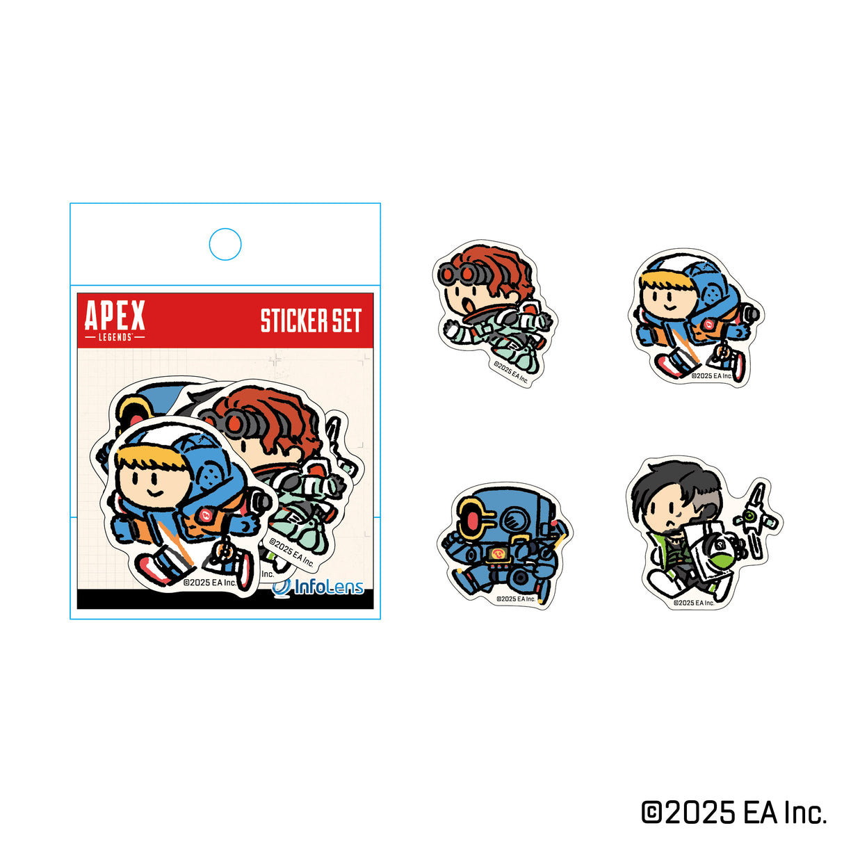 Apex Legends ダイカットステッカー（Run Legends!）