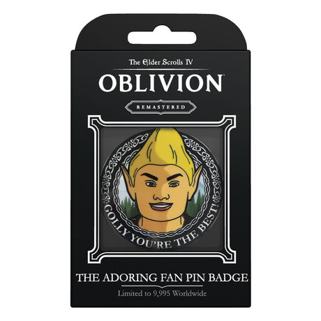 The Elder Scrolls IV: Oblivion 熱狂的なファンピンバッジ（シリアルナンバー入り）