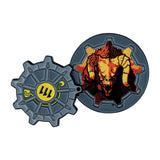 【予約商品】Fallout Vault 111 ヒンジ式扉ピンバッジ（シリアルナンバー入り）