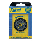 【予約商品】Fallout Vault 111 ヒンジ式扉ピンバッジ（シリアルナンバー入り）