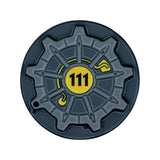 【予約商品】Fallout Vault 111 ヒンジ式扉ピンバッジ（シリアルナンバー入り）