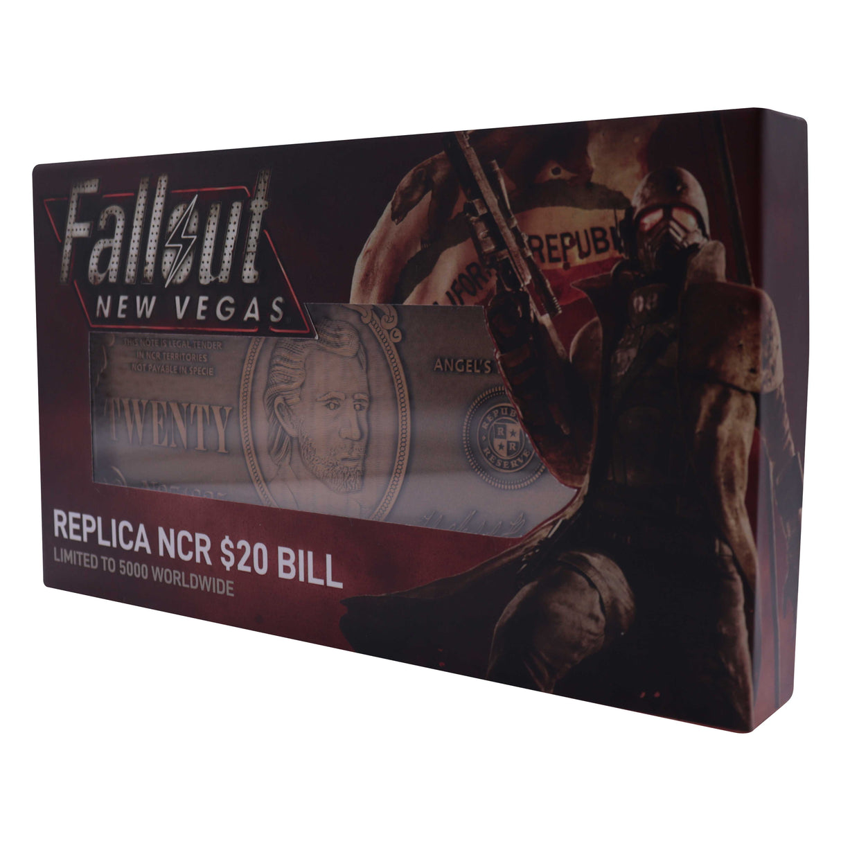 Fallout New Vegas NCR 20ドル紙幣 レプリカ（シリアルナンバー入り）