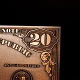 Fallout New Vegas NCR 20ドル紙幣 レプリカ（シリアルナンバー入り）