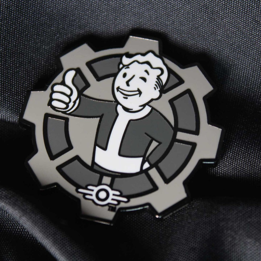 Fallout ボルトボーイ モノクロコイン（シリアルナンバー入り）