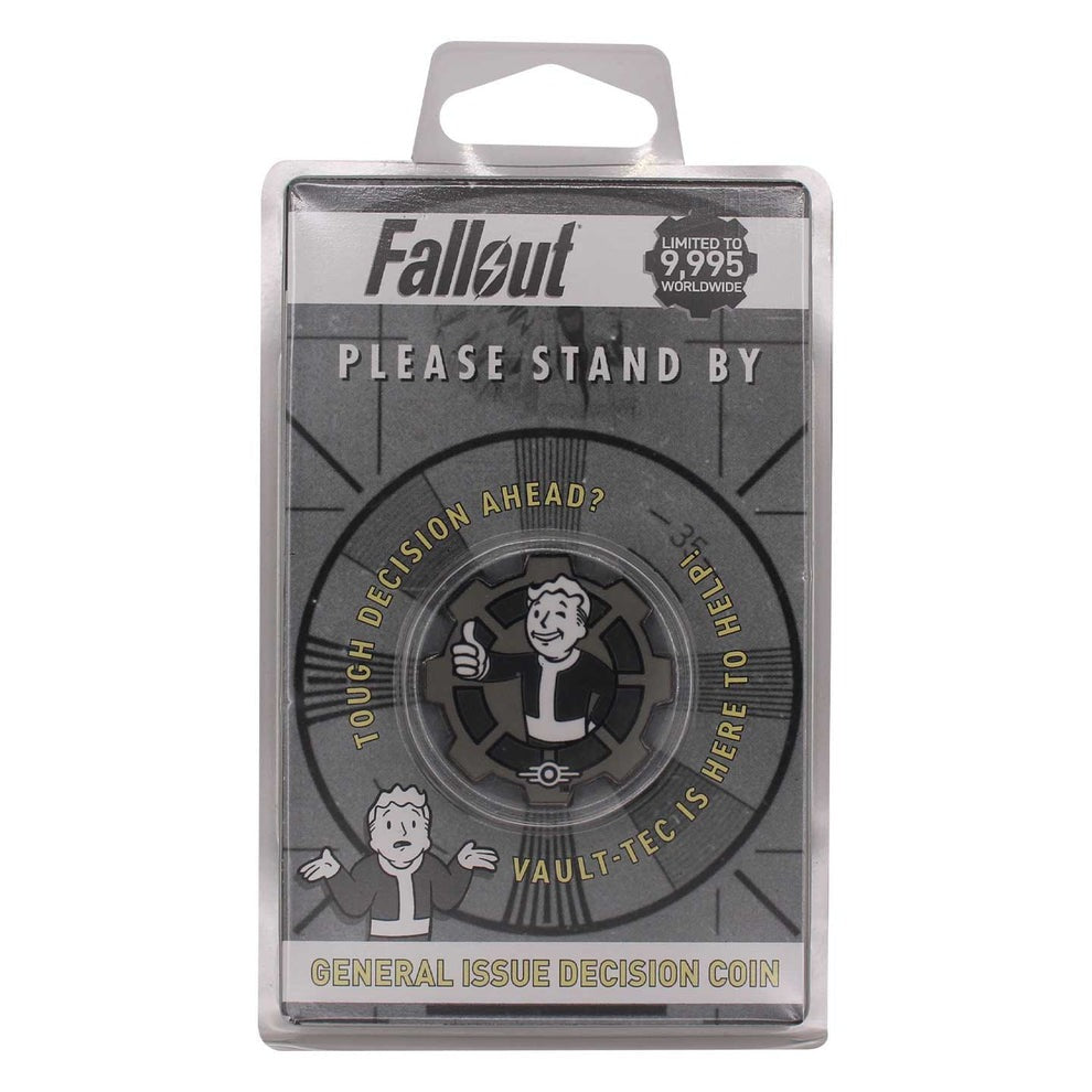 Fallout ボルトボーイ モノクロコイン（シリアルナンバー入り）