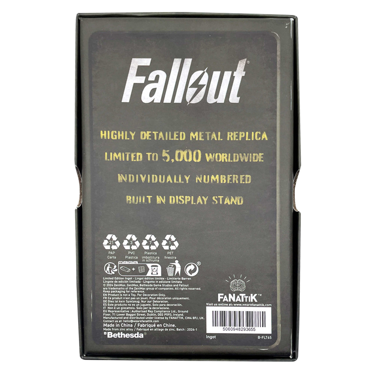Fallout 76 ニュークリア・キーカード レプリカ（シリアルナンバー入り）