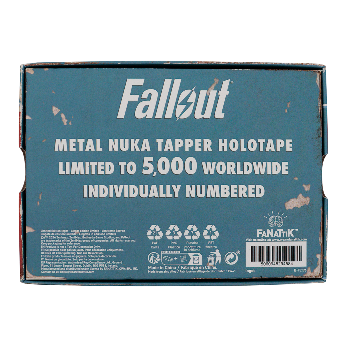 Fallout Nuka Tapper ホロテープ レプリカ（シリアルナンバー入り）