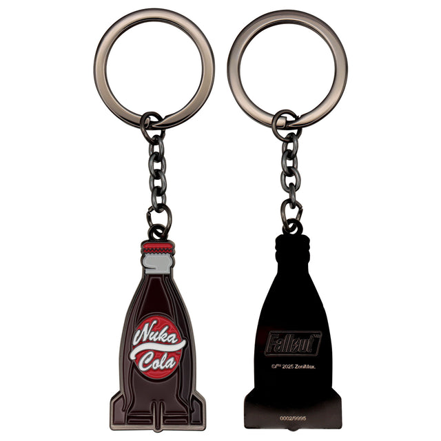 Fallout ヌカ・コーラ キーホルダー（シリアルナンバー入り）