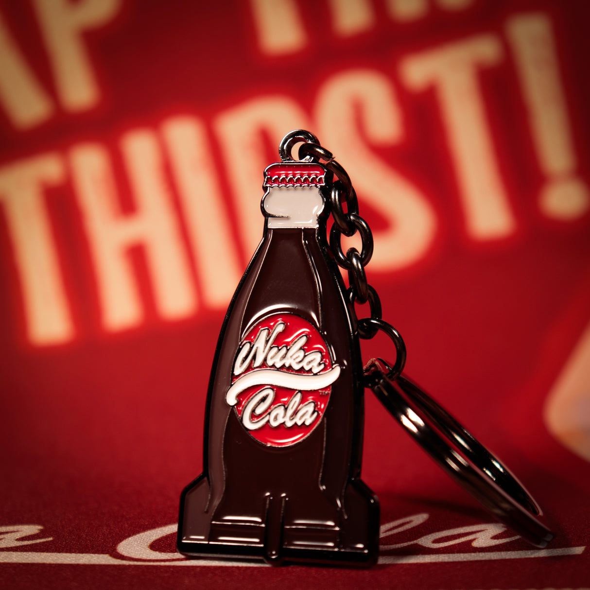 Fallout ヌカ・コーラ キーホルダー（シリアルナンバー入り）