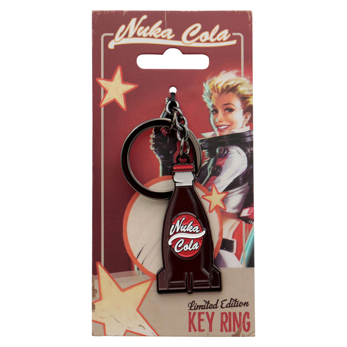 Fallout ヌカ・コーラ キーホルダー（シリアルナンバー入り）