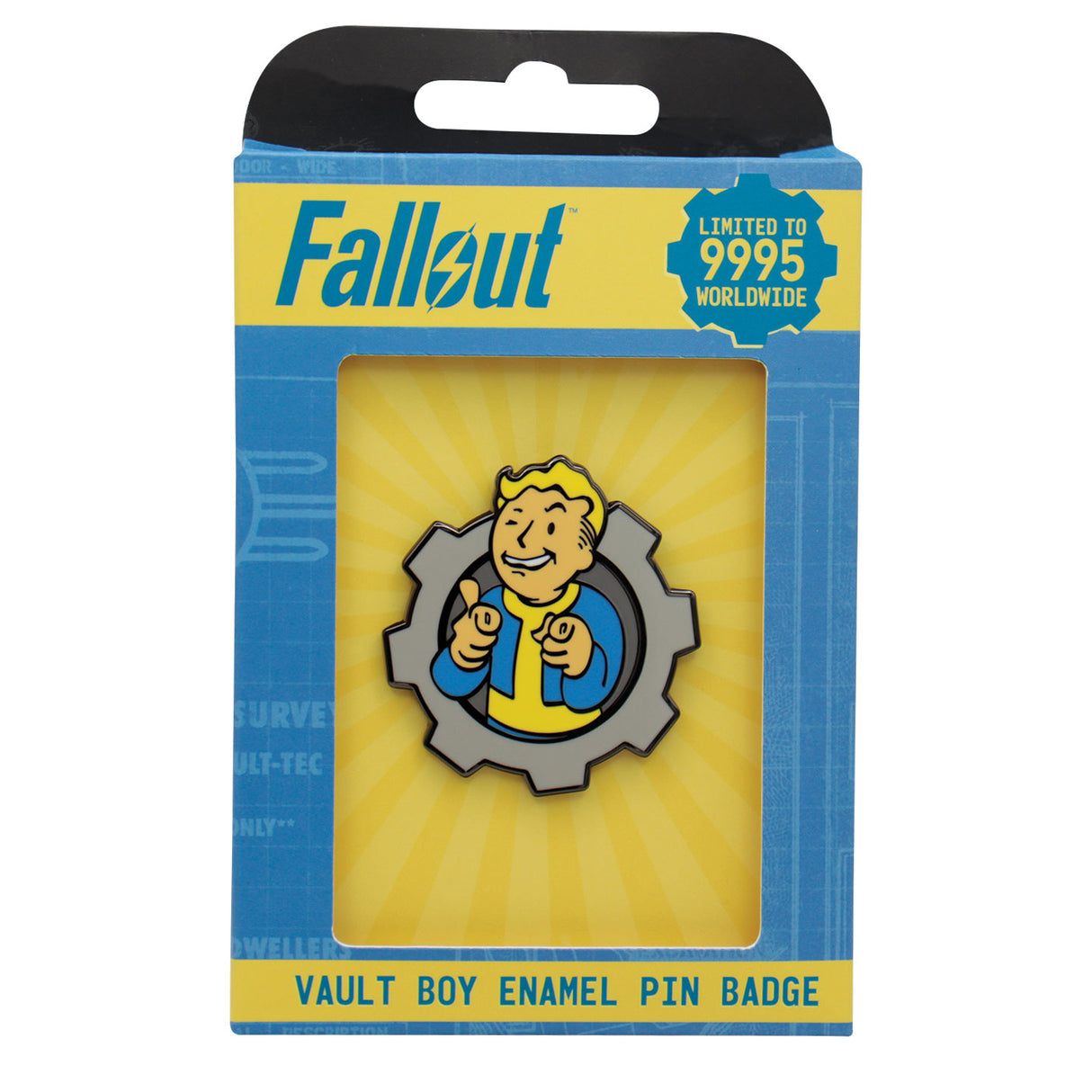 Fallout カリスマボーイ ピンバッジ（シリアルナンバー入り）