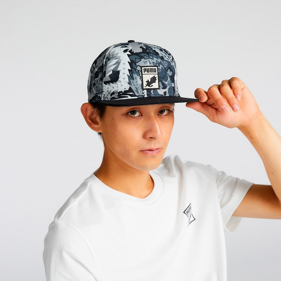 ユニセックス PUMA x モンスターハンター FB キャップ PUMA Black-AOP