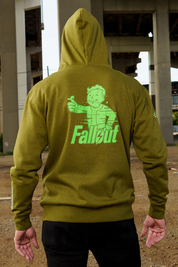 Fallout ジップアップパーカー（ Pip-Boy）