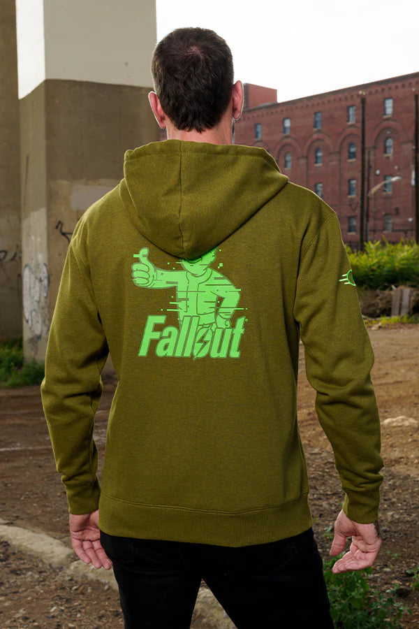 Fallout ジップアップパーカー（ Pip-Boy）
