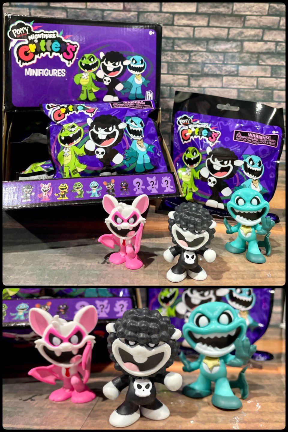 Poppy Playtime ブラインドミニフィギュア（Nightmare Critters）