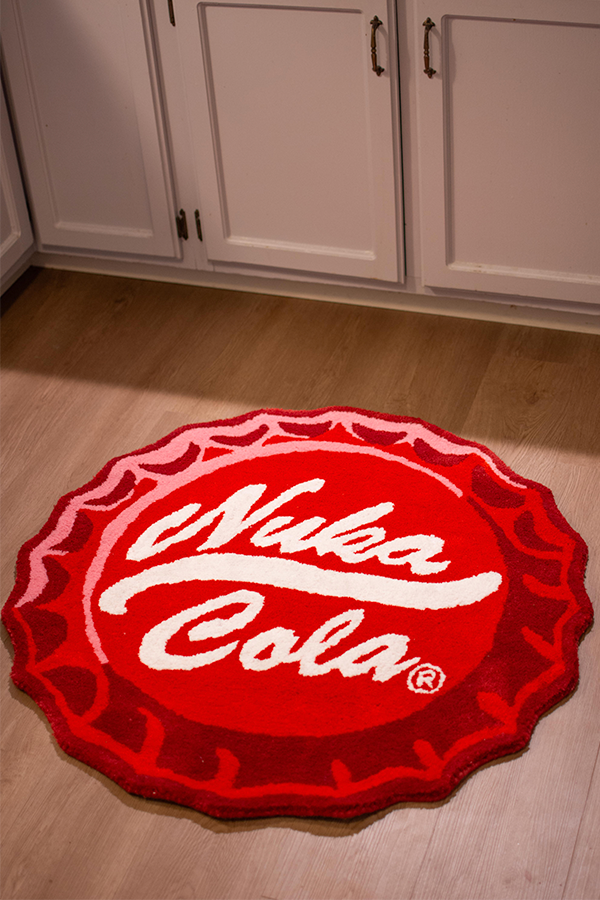Fallout ヌカ・コーラ ボトルキャップ ラグ