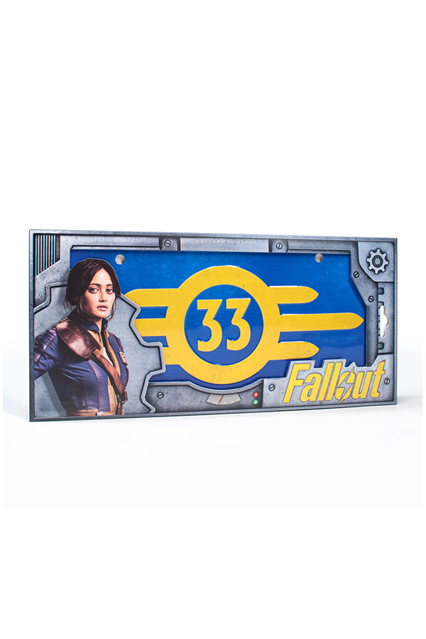 Fallout メタルナンバープレート（Vault 33）