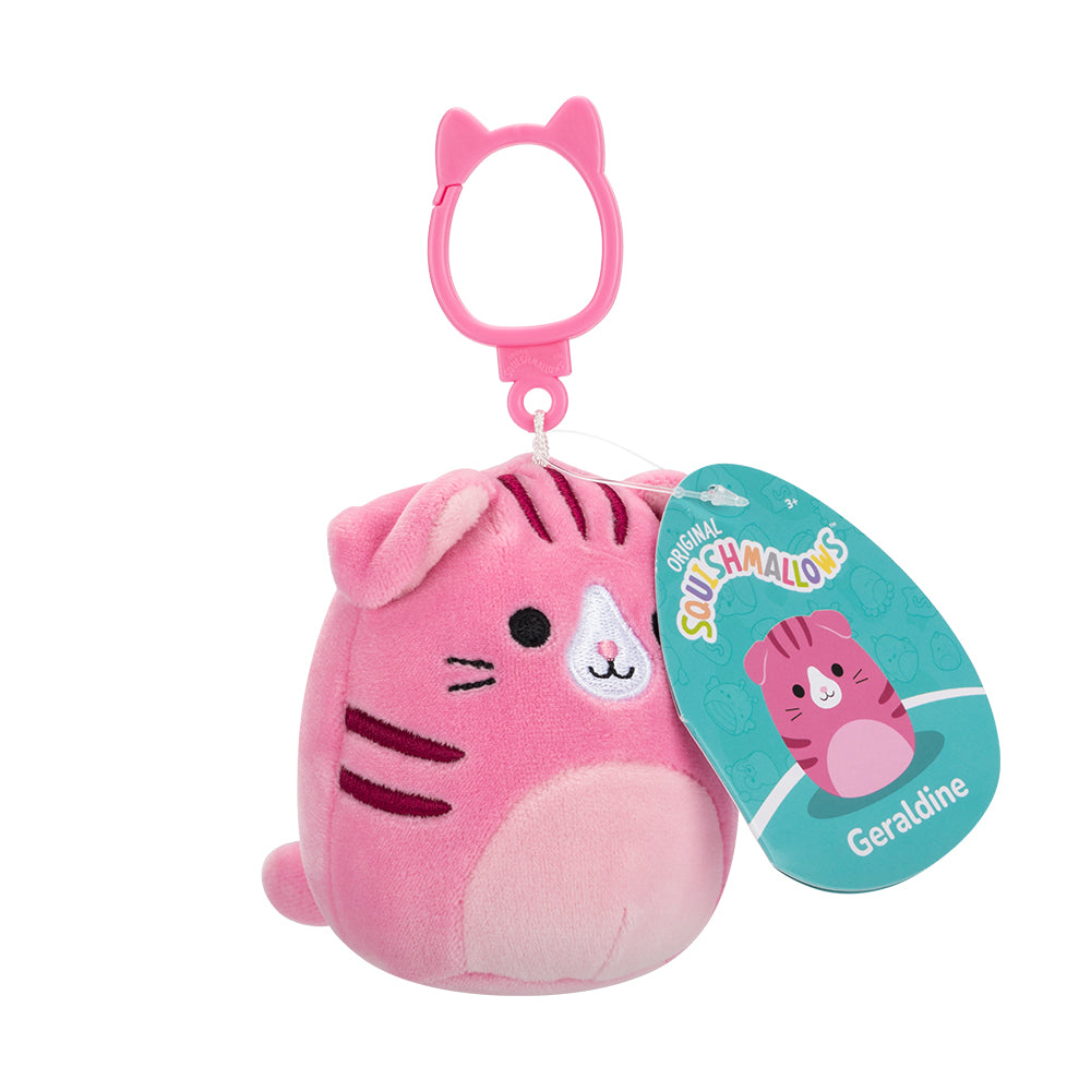 Squishmallows3.5インチぬいぐるみキーホルダー （Geraldine/ジェラルディン）
