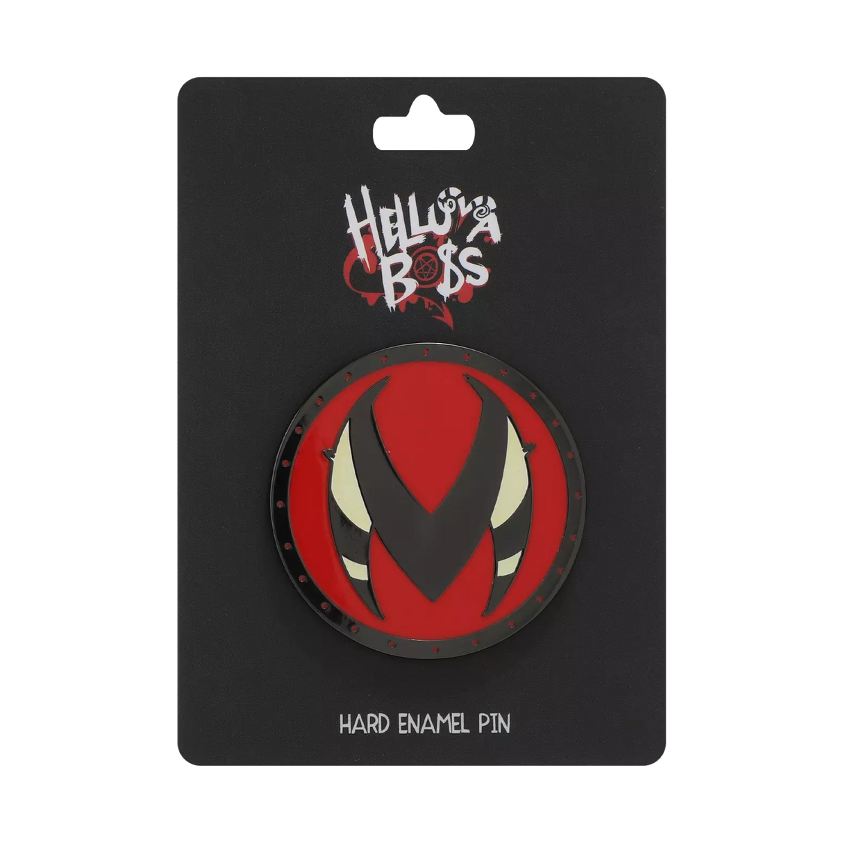 HELLUVA BOSS I.M.P. ロゴエンブレム蓄光ピンバッジ