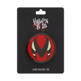HELLUVA BOSS I.M.P. ロゴ蓄光ピンバッジ