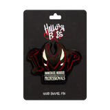 HELLUVA BOSS I.M.P. ロゴエンブレム蓄光ピンバッジ