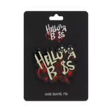 HELLUVA BOSS ロゴ蓄光ピンバッジ