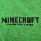 マインクラフト クリーパー天竺・裏毛上下セット