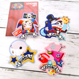 アメイジングデジタルサーカス ダイカットステッカー