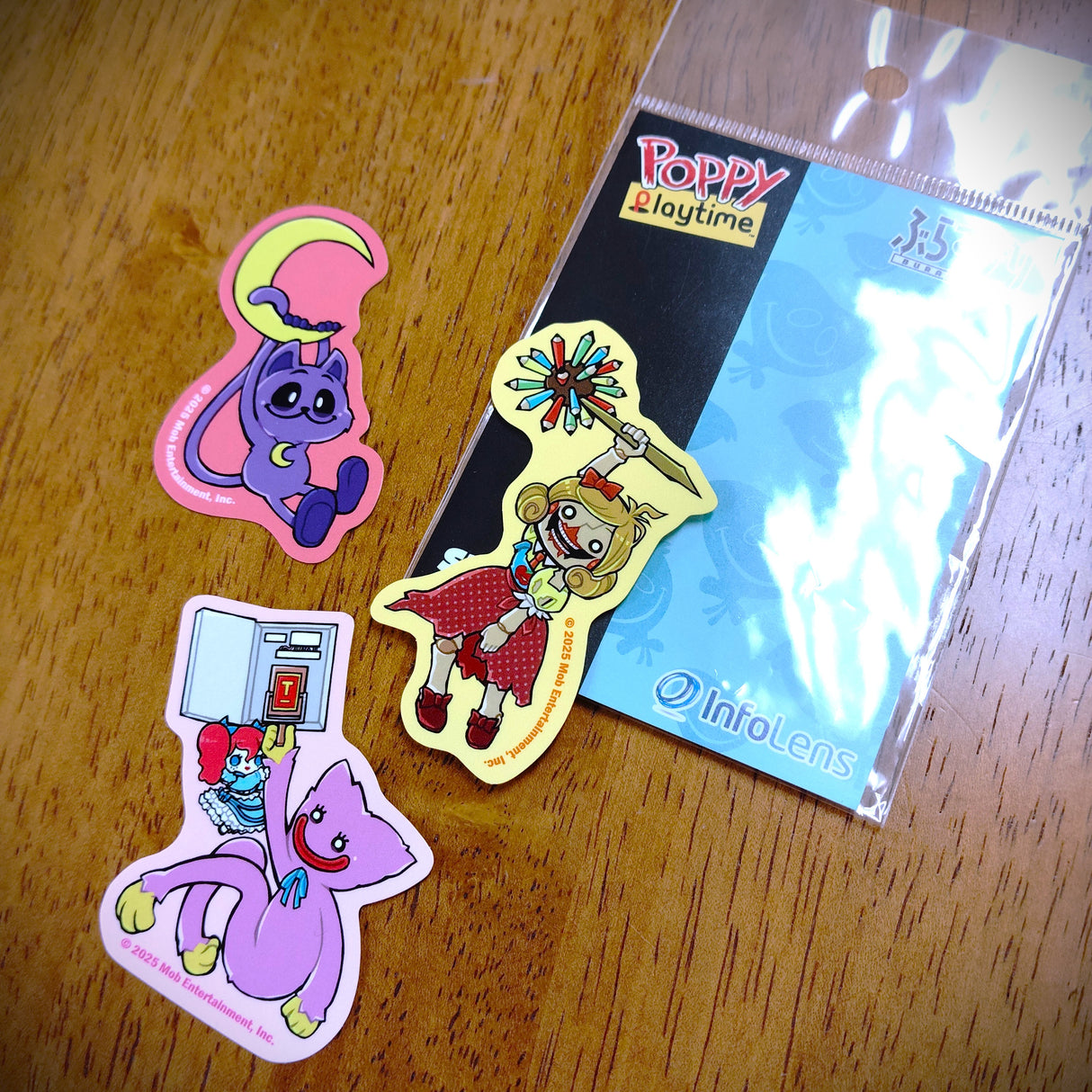 Poppy Playtime ぶらすがりダイカットステッカー