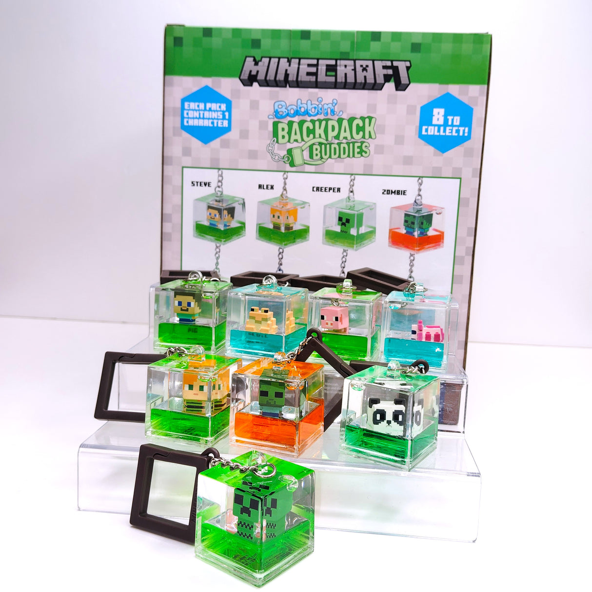 マインクラフト ブラインドぷかぷかキーホルダー