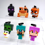 マインクラフト ブラインド立体ラバーキーホルダー