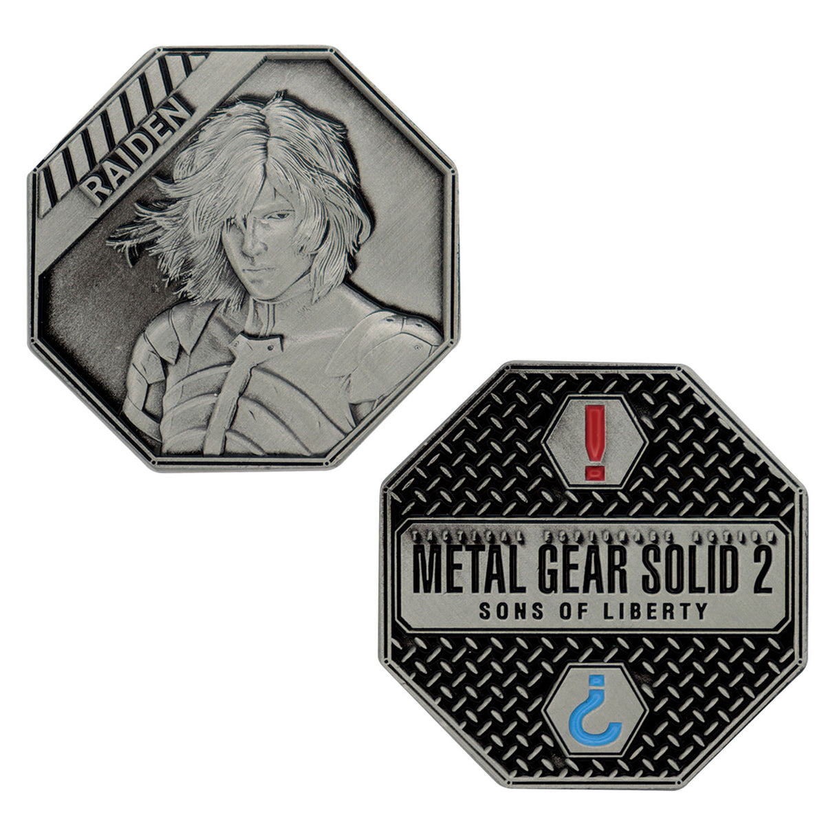 METAL GEAR SOLID 2 SONS OF LIBERTY 雷電 コイン（シリアルナンバー入り）