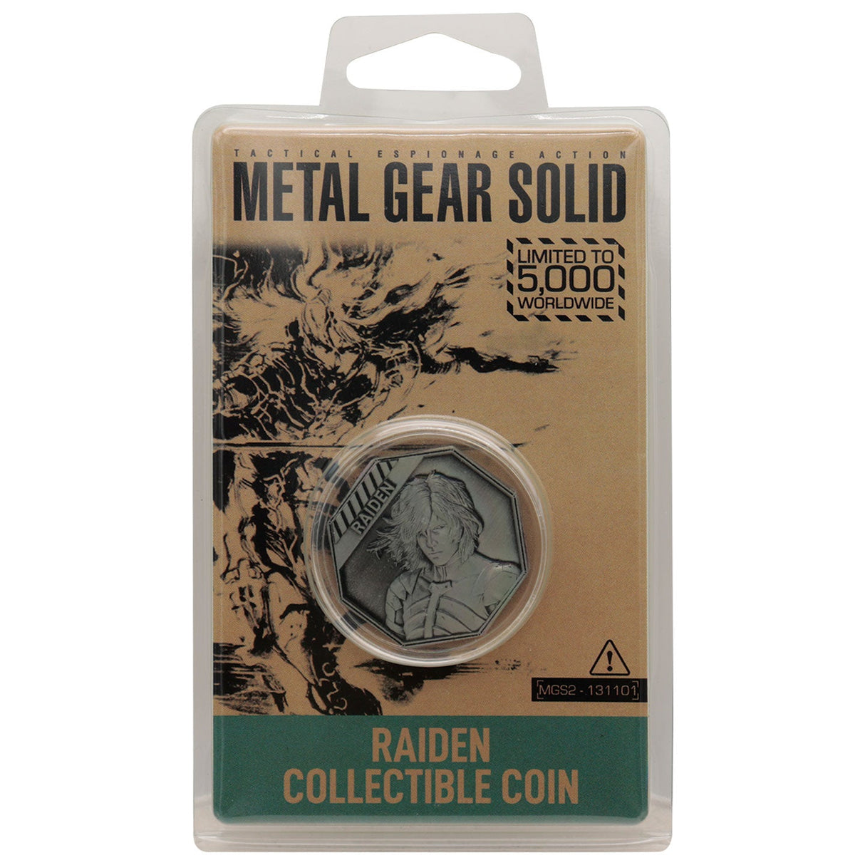 METAL GEAR SOLID 2 SONS OF LIBERTY 雷電 コイン（シリアルナンバー入り）