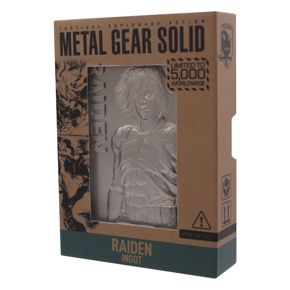METAL GEAR SOLID 2 SONS OF LIBERTY 雷電 インゴット（シリアルナンバー入り）