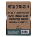 METAL GEAR SOLID 2 SONS OF LIBERTY 雷電 インゴット（シリアルナンバー入り）