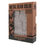 METAL GEAR SOLID 2 SONS OF LIBERTY ソリッド・スネーク インゴット（シリアルナンバー入り）