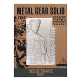 METAL GEAR SOLID 2 SONS OF LIBERTY ソリッド・スネーク インゴット（シリアルナンバー入り）