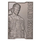 METAL GEAR SOLID 2 SONS OF LIBERTY ソリッド・スネーク インゴット（シリアルナンバー入り）
