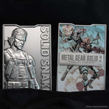 METAL GEAR SOLID 2 SONS OF LIBERTY ソリッド・スネーク インゴット（シリアルナンバー入り）