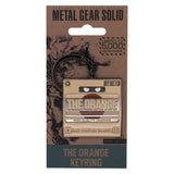 METAL GEAR SOLID 2 SONS OF LIBERTY オレンジのダンボール箱 キーホルダー（シリアルナンバー入り）