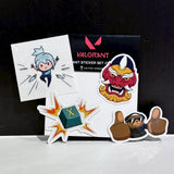 VALORANT スプレーステッカー (VLRNT×UA）ジェット