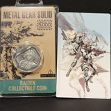 METAL GEAR SOLID 2 SONS OF LIBERTY 雷電 コイン（シリアルナンバー入り）