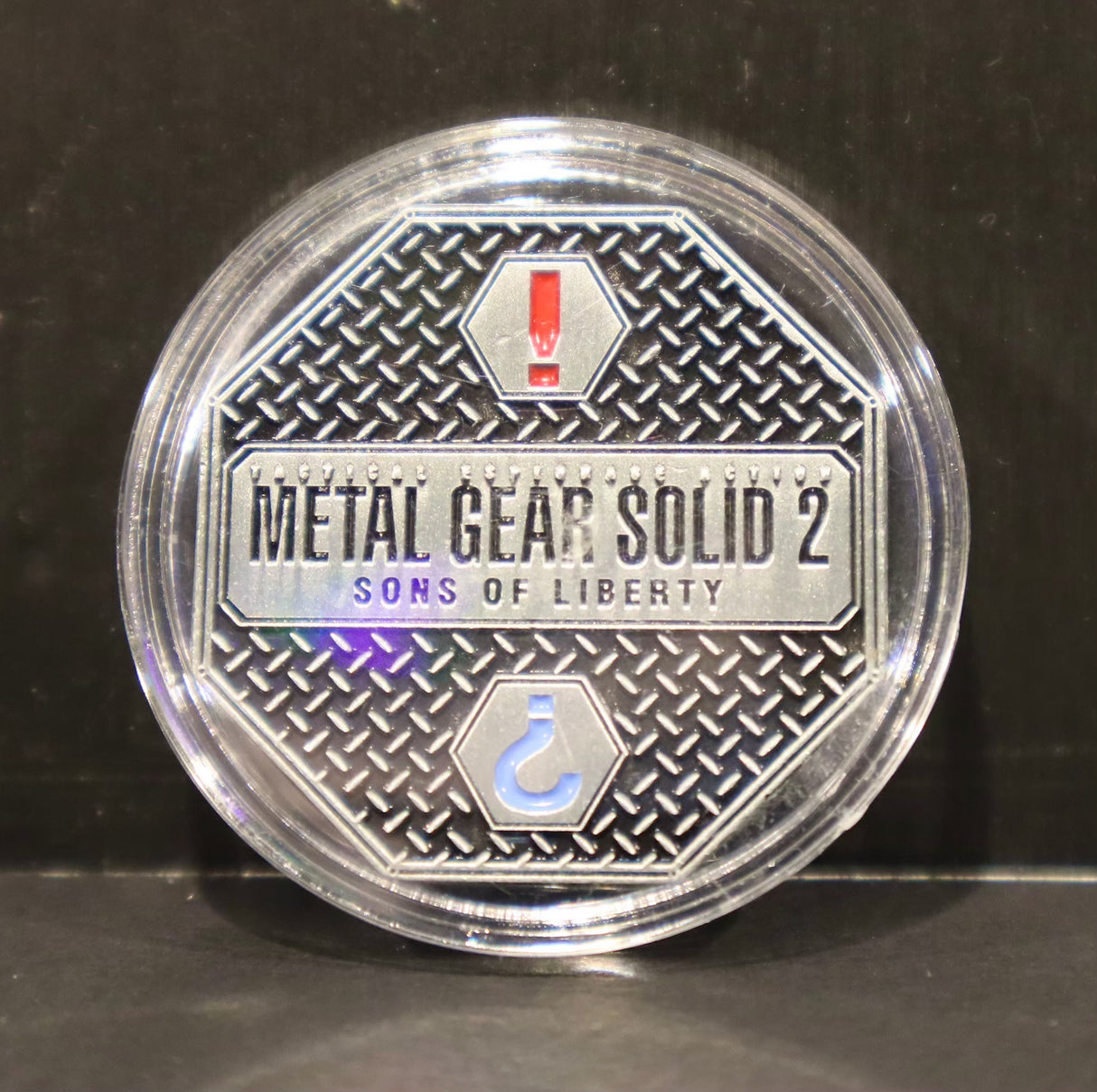 METAL GEAR SOLID 2 SONS OF LIBERTY 雷電 コイン（シリアルナンバー入り）