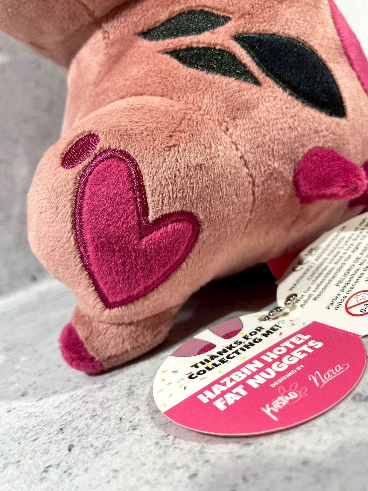 Youtooz Hazbin Hotel ぬいぐるみ（ファットナゲッツ）