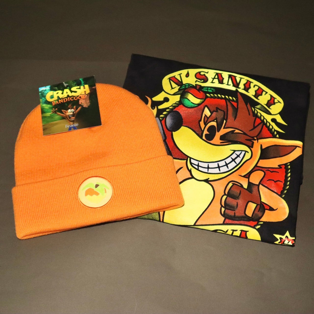 クラッシュ・バンディクー リンゴ ニット帽