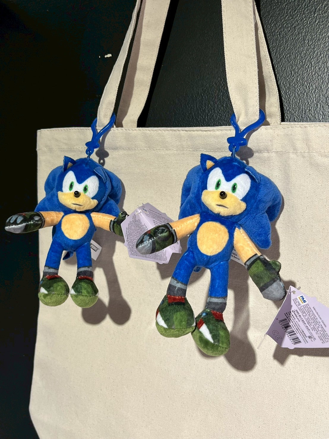 SONIC ぬいぐるみキーホルダー（ソニック）