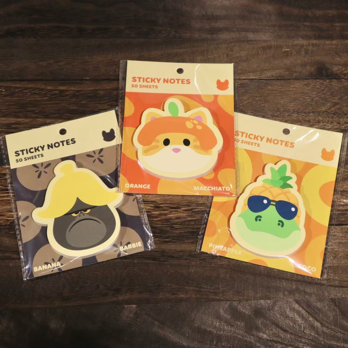 Party Animals 付箋（全3種）
